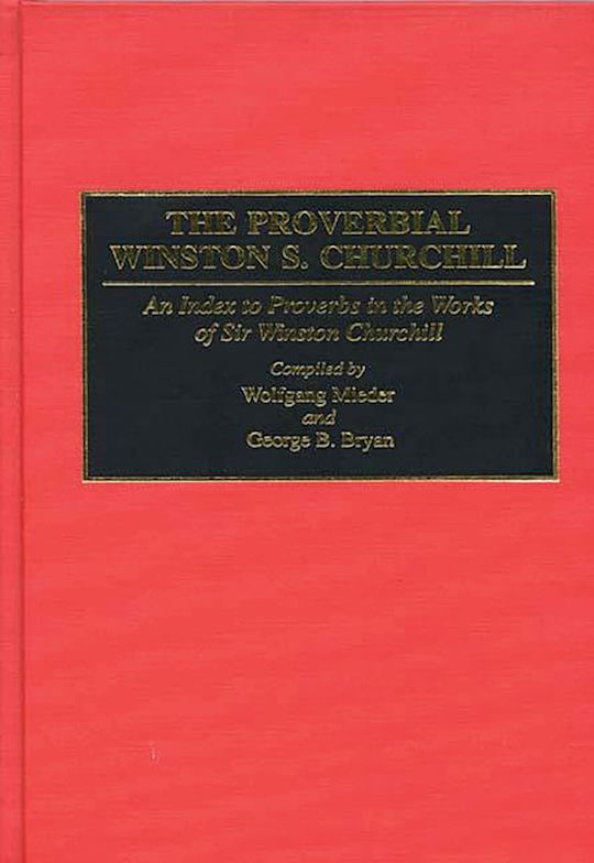 The Proverbial Winston S. Churchill cover