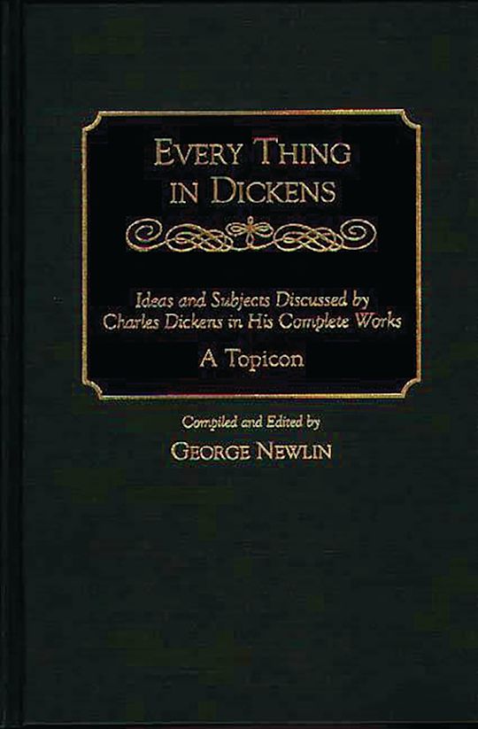 Every Thing in Dickens cover