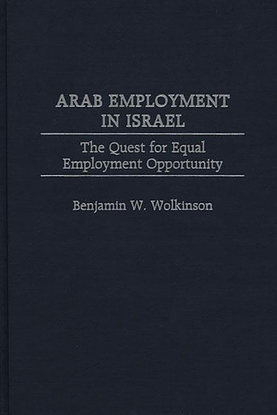 Arab Employment in Israel cover