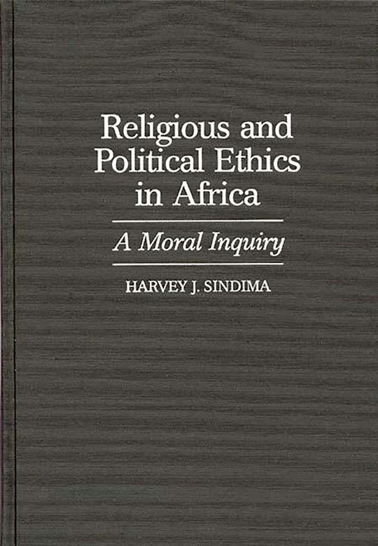 Religious and Political Ethics in Africa cover