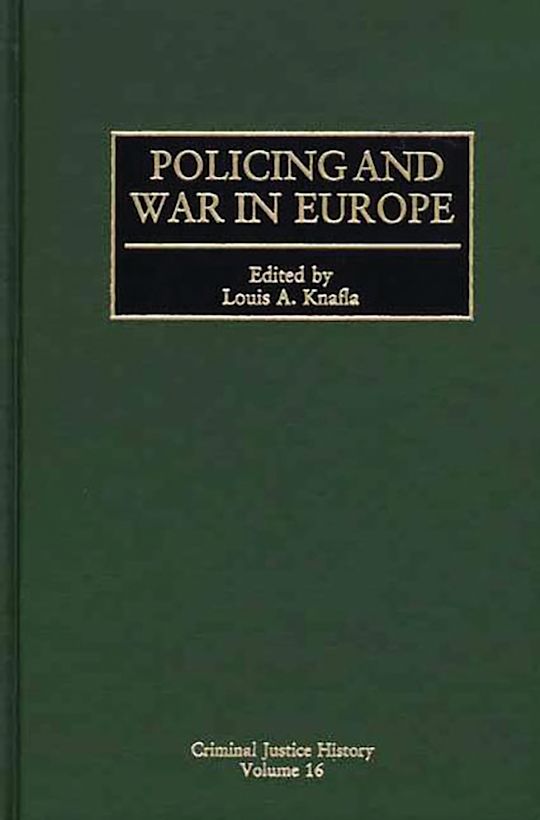 Policing and War in Europe cover