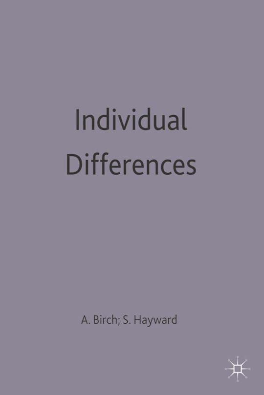 Individual Differences cover