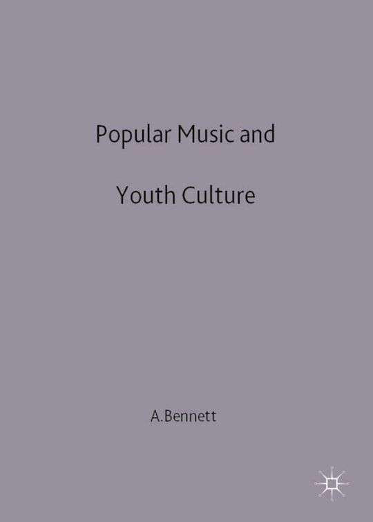 Popular Music and Youth Culture cover