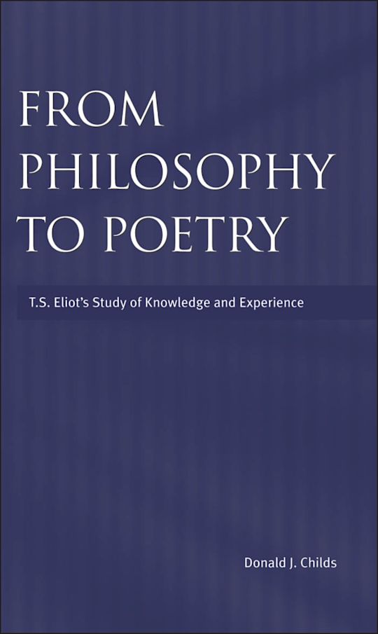 From Philosophy to Poetry cover