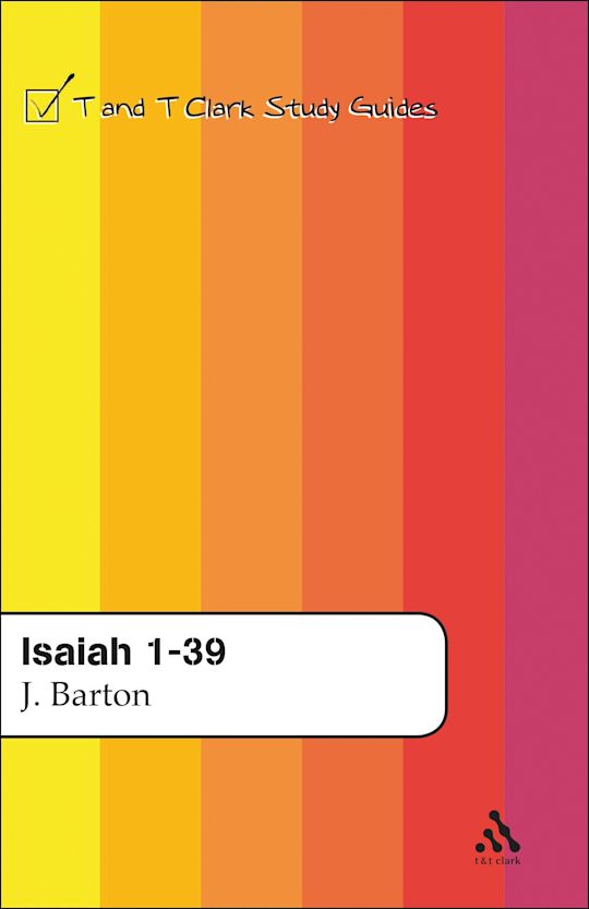 Isaiah 1-39 cover