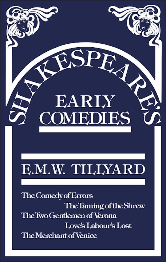 Shakespeare's Early Comedies cover