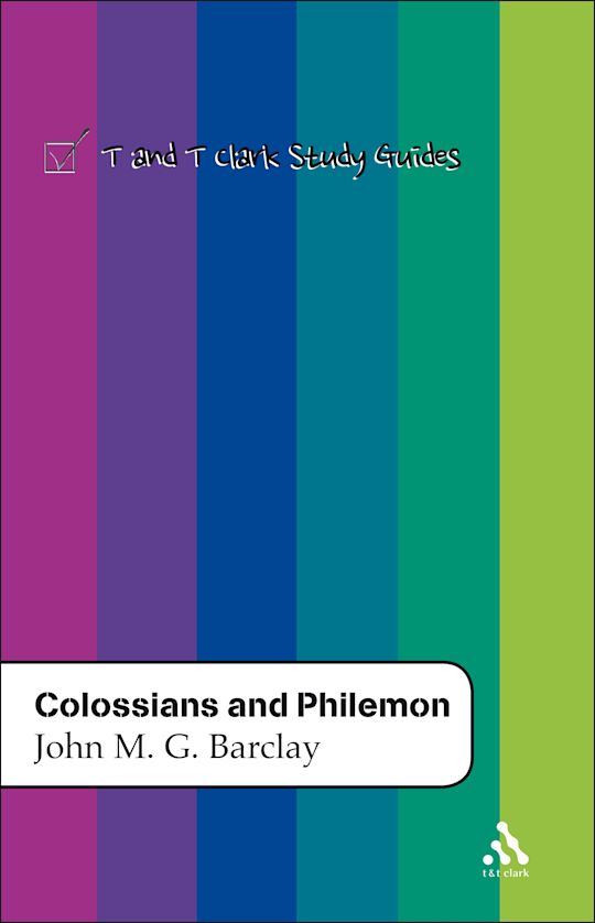 Colossians and Philemon cover