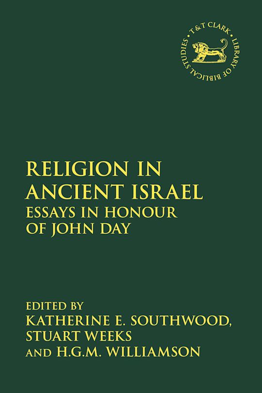 Religion in Ancient Israel cover