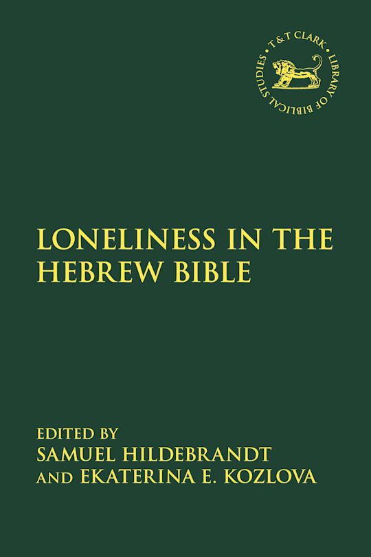 Loneliness in the Hebrew Bible cover