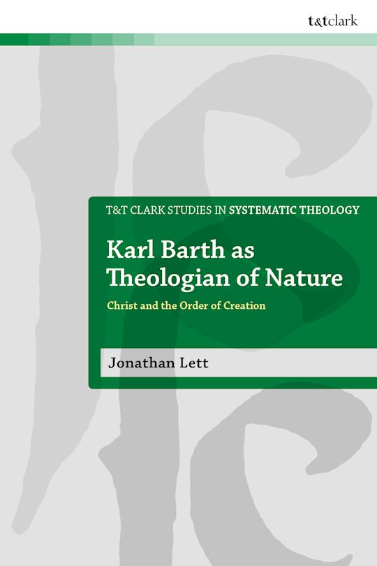 Karl Barth as Theologian of Nature cover