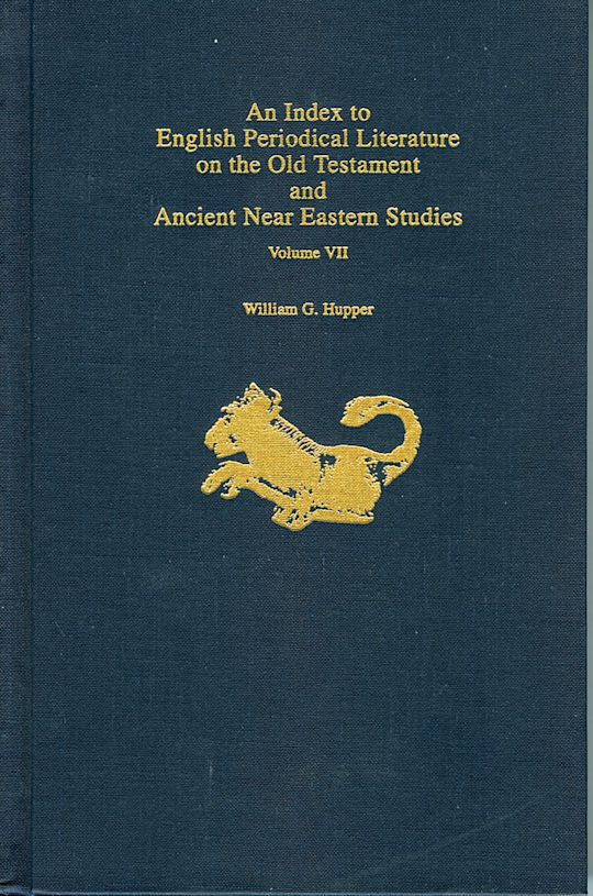 An Index to English Periodical Literature on the Old Testament and Ancient Near Eastern Studies cover