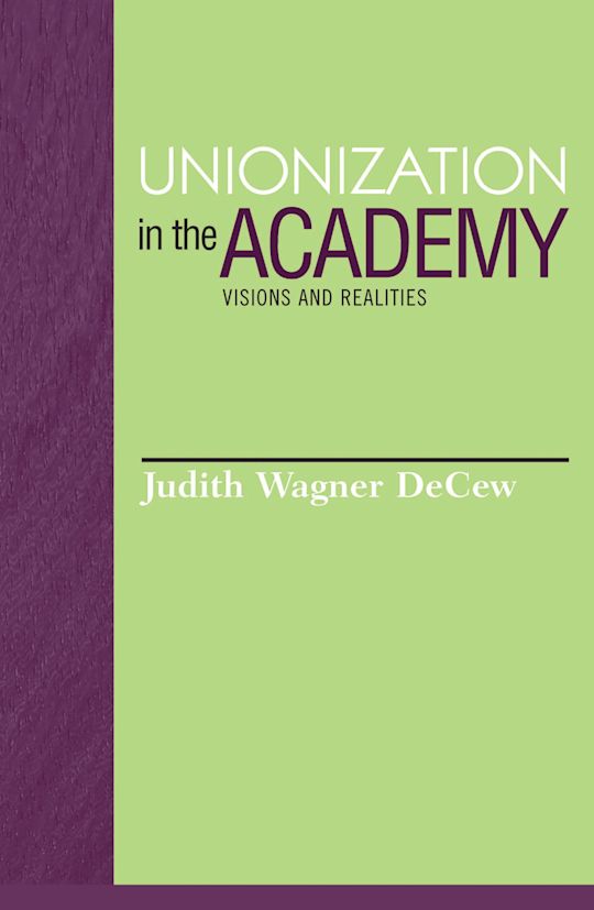 Unionization in the Academy cover