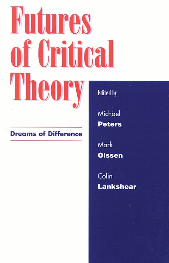 Futures of Critical Theory cover
