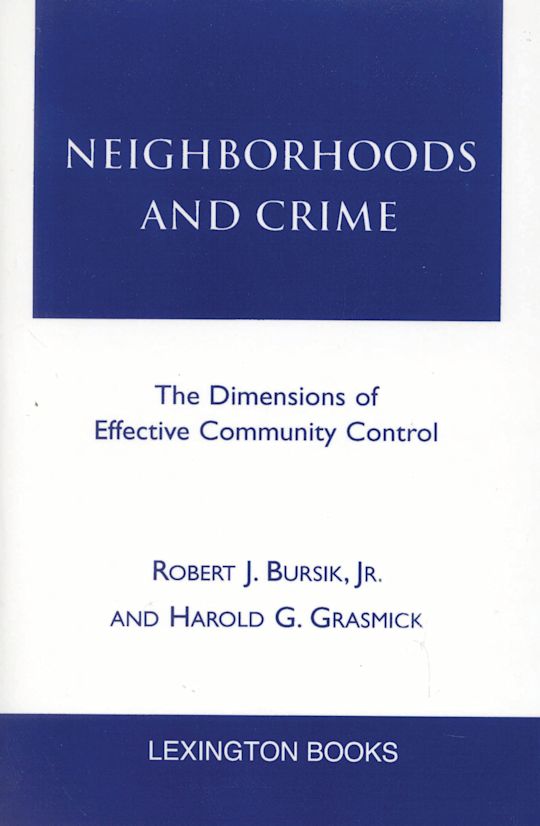 Neighborhoods and Crime cover