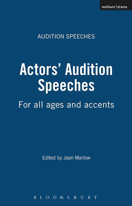 Actors' Audition Speeches cover