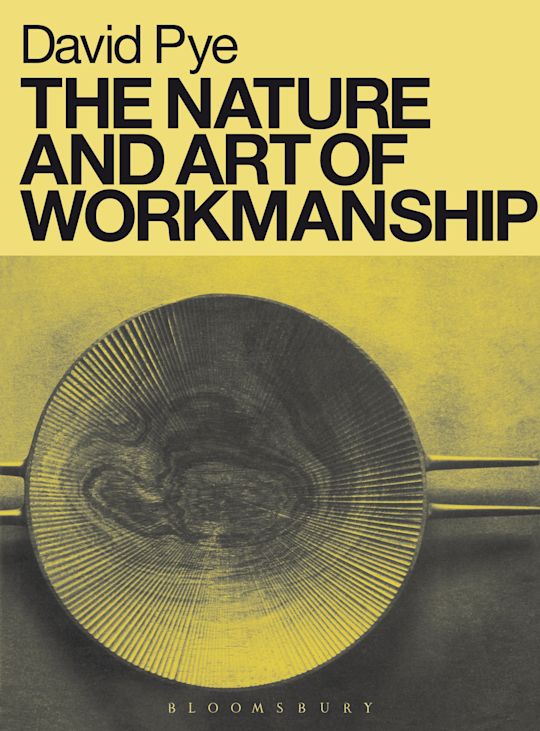 The Nature and Art of Workmanship cover