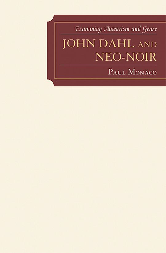 John Dahl and Neo-Noir cover