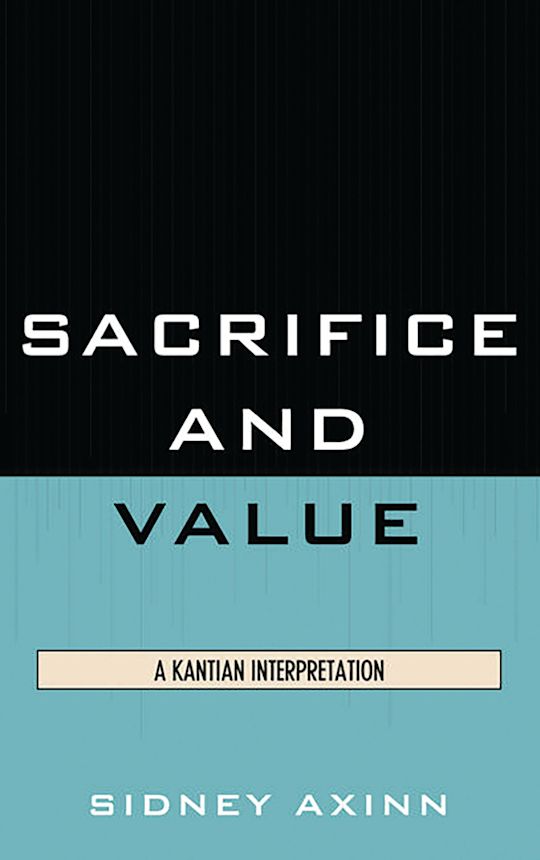 Sacrifice and Value cover