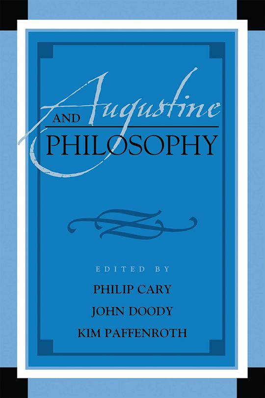 Augustine and Philosophy cover
