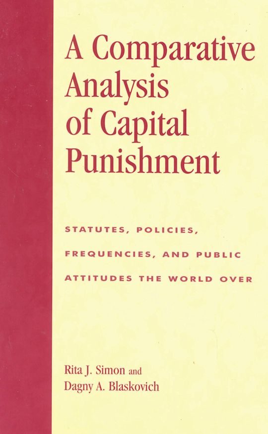 A Comparative Analysis of Capital Punishment cover