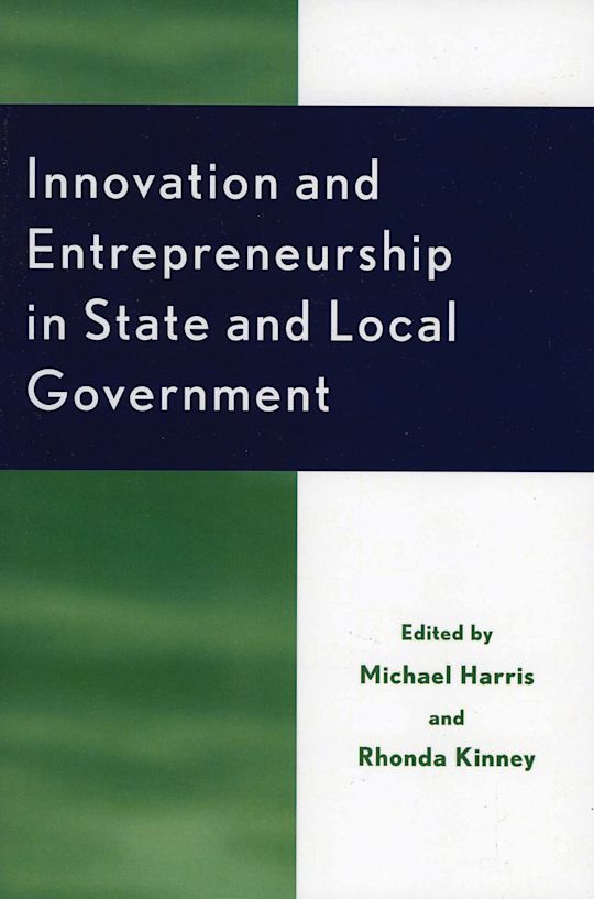Innovation and Entrepreneurship in State and Local Government cover