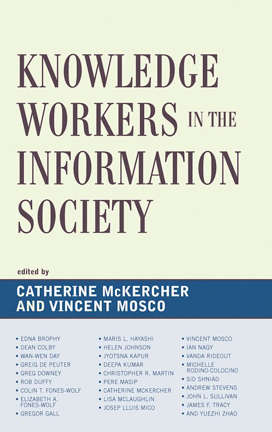 Knowledge Workers in the Information Society cover