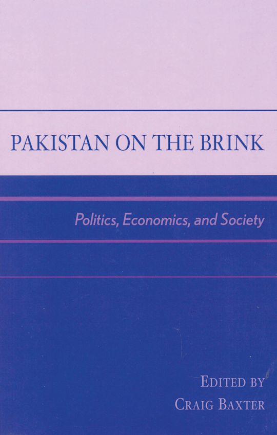 Pakistan on the Brink cover