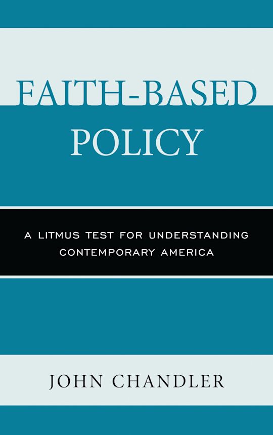 Faith-Based Policy cover