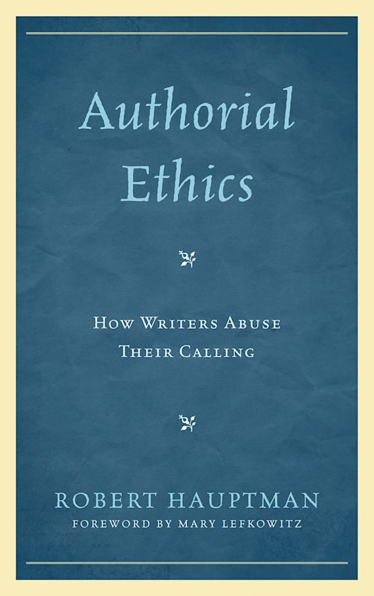 Authorial Ethics cover