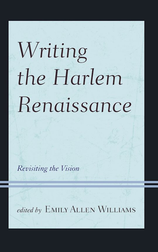 Writing the Harlem Renaissance cover