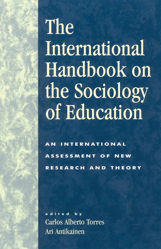The International Handbook on the Sociology of Education cover