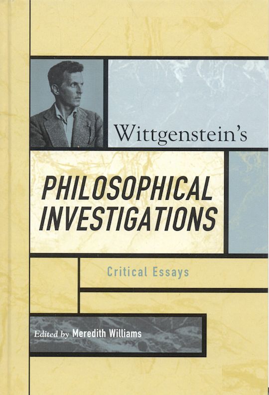 Wittgenstein's Philosophical Investigations cover