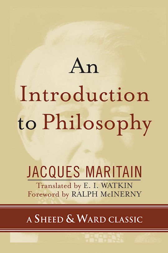 An Introduction to Philosophy cover