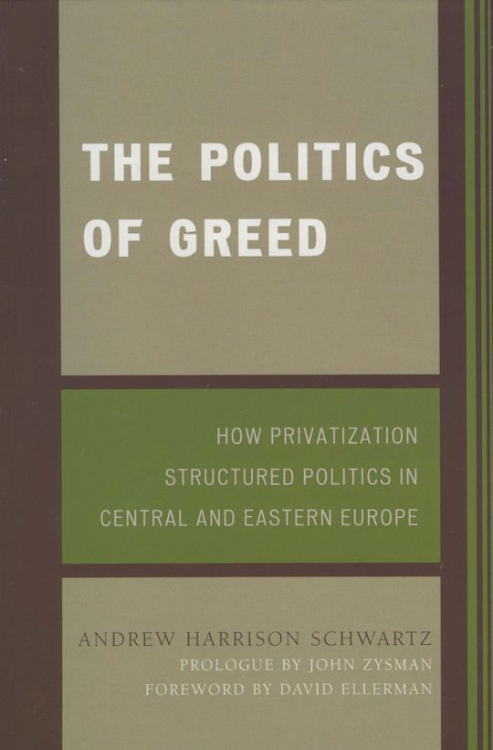 The Politics of Greed cover