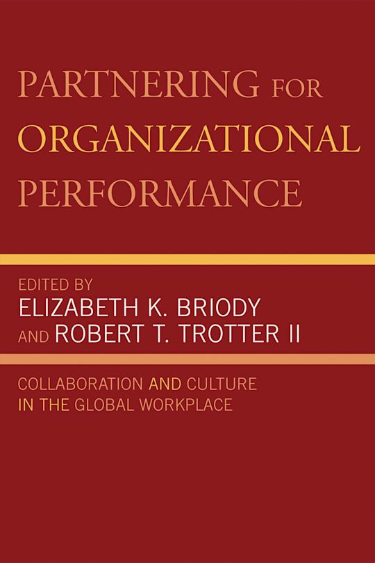 Partnering for Organizational Performance cover