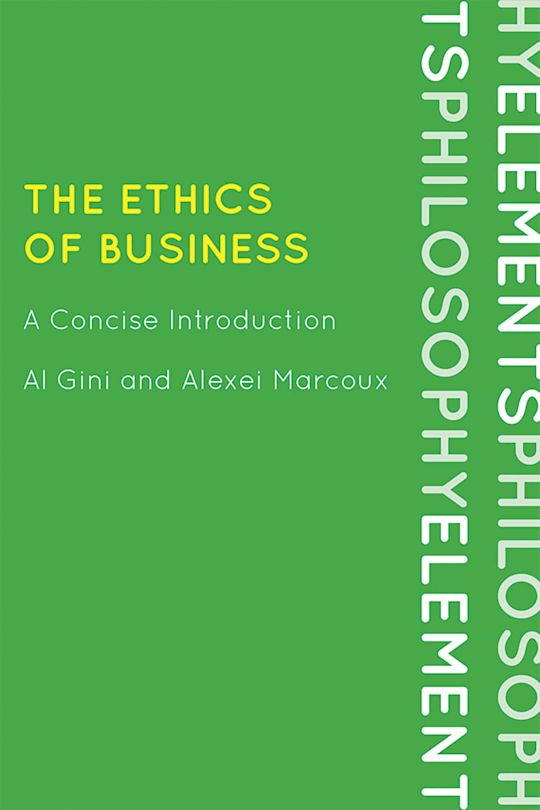 The Ethics of Business cover