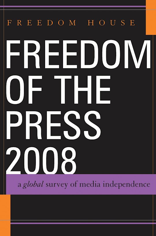 Freedom of the Press 2008 cover