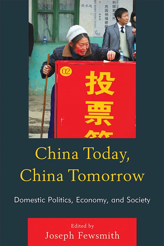 China Today, China Tomorrow cover