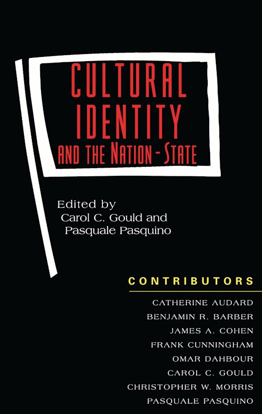 Cultural Identity and the Nation-State cover