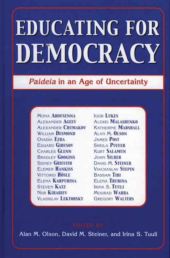 Educating for Democracy cover
