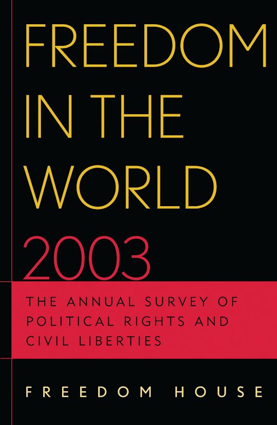 Freedom in the World 2003 cover