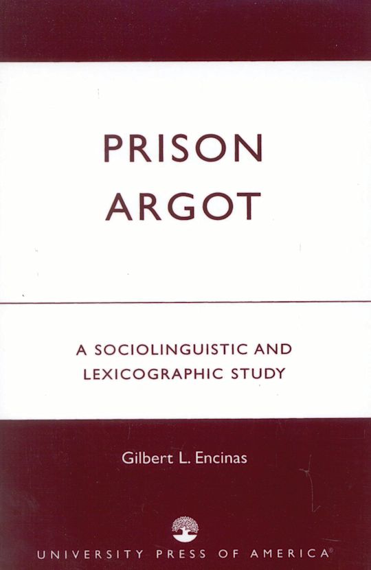 Prison Argot cover