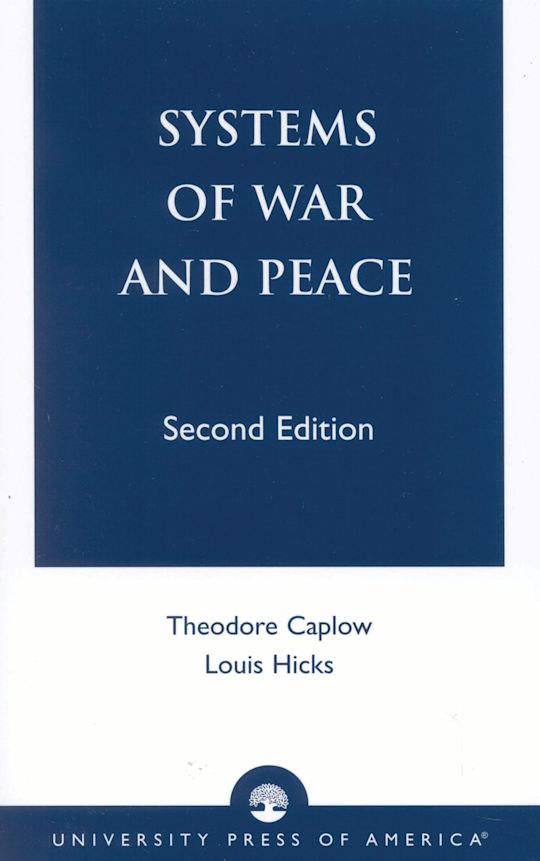 Systems of War and Peace cover