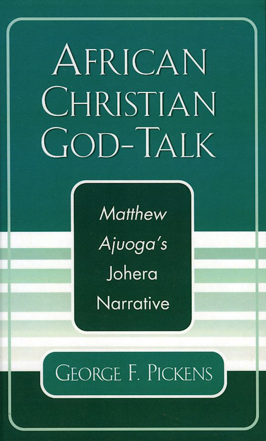 African Christian God-Talk cover