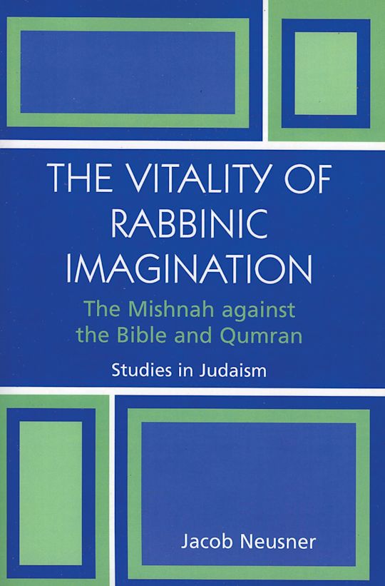 The Vitality of Rabbinic Imagination cover