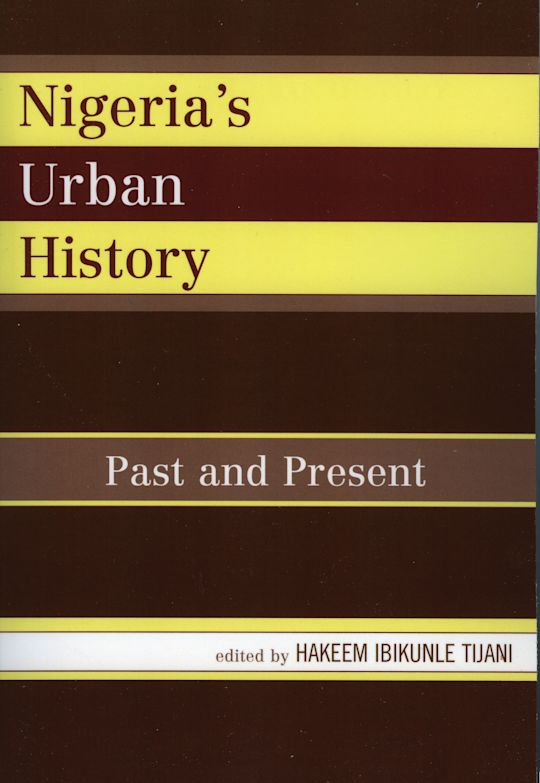 Nigeria's Urban History cover