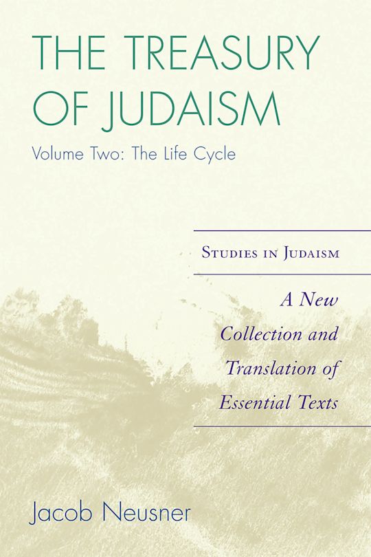 The Treasury of Judaism cover