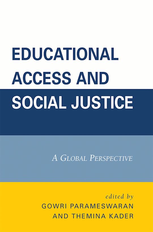 Educational Access and Social Justice cover