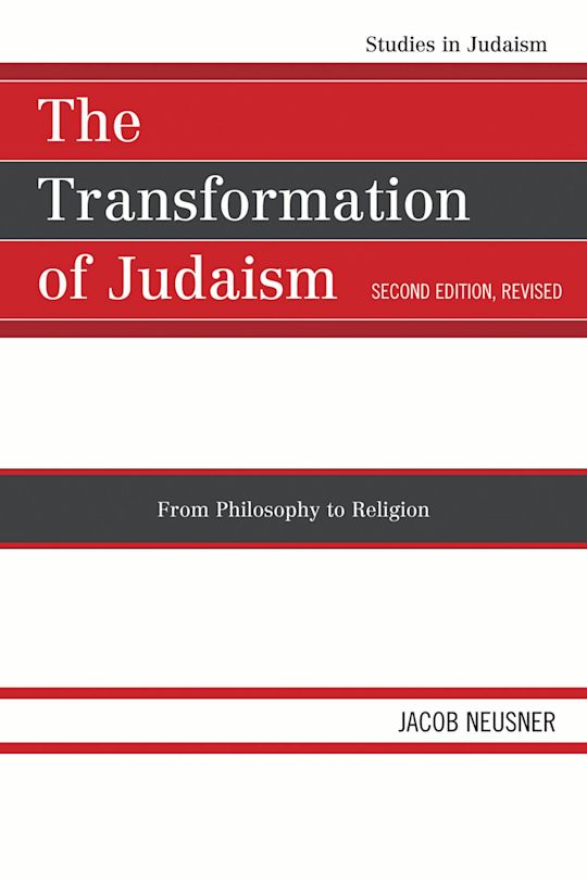 The Transformation of Judaism cover