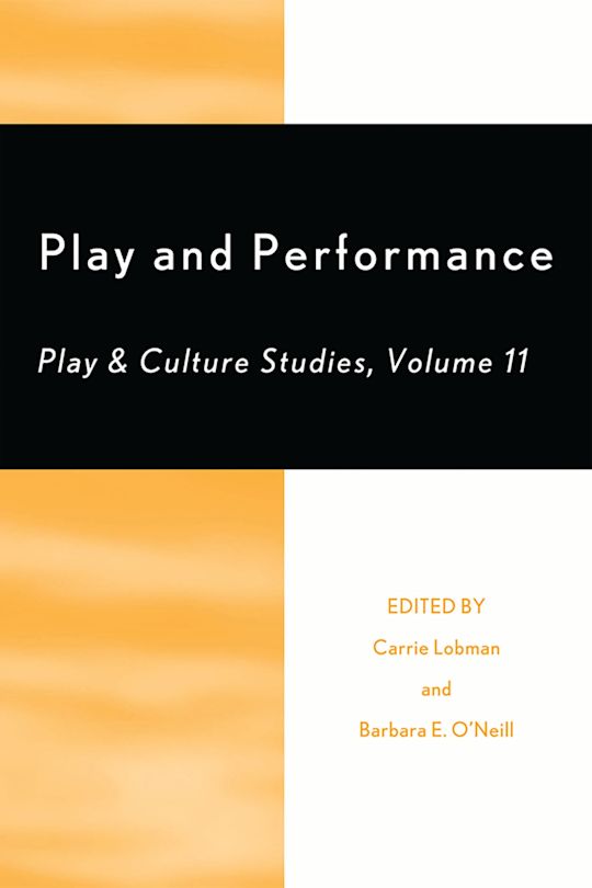 Play and Performance cover